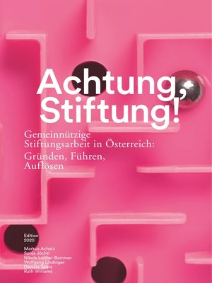 cover image of Achtung, Stiftung!